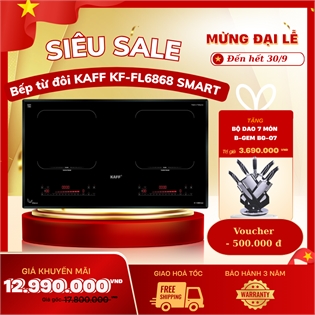 Bếp từ đôi KAFF KF-FL6868 SMART